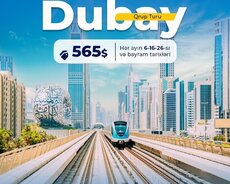 Dubay-Abudabi qrup turlarımızı təqdim edirik