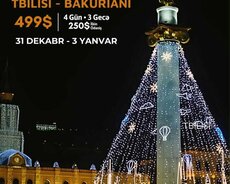 Tblisi-Bakuriani Yeni il Qrup Turu