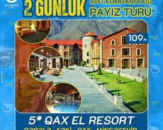 5* El Resort oteldə 2 günlük istirahet