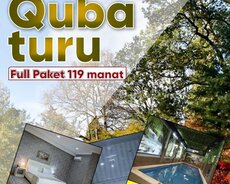 Quba turu 4 dəfə qidalanma ilə