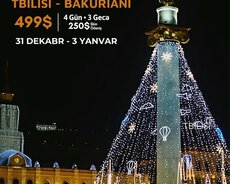 Tblisi - Bakuriani Yeni İl Təyyarə Turu