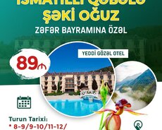 Qəbələ İsmayıllı Oğuz Şəki Turu