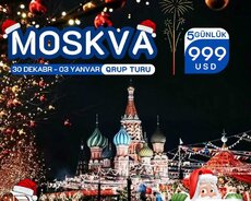 Yeni İl Moskva qrup turu