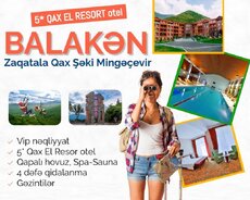 Balakən Zaqatala Qax Şəki Mingəçevir turu