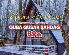 Şahdağ Quba Qusar möhtəşəm səyahət