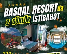 5* Basqal Resortda İsmayıllı Qəbələ turu