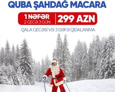 Şahdag Quba Qusar yeni il Turu