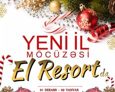 Yeni ili 5* El Resortd qarşıla (3 günlük )