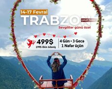 Trabzon Qrup turu Sevgililər gününə özəl