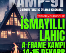 Ismayıllı-Lahıc A-frame Kampı