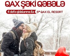 Qax El Resort Hoteldə Qax Şəki Qəbələ turu