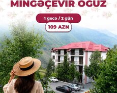 Qax Şəki Oğuz Zaqatala Mingəçevir turu