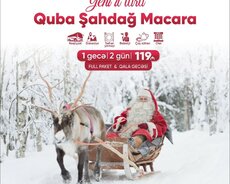 Quba Qusar Şahdağ Yeni il turu