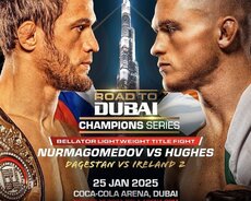 Usman Nurmaqomedov vs Paul Hughes Dubai turu