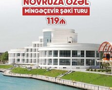 Mingəçevir Şəki turu - 5* Ağsaray hoteldə