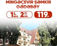 2 günlük Mingəçevir Gədəbəy Şəmkir turu