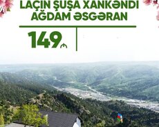 Şuşa Laçın Xankəndi Zəngilan Cəbrayıl turu