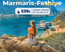 Marmaris Fethiye Erkən rezervasiya İlkin 30% ödəniş