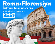 Roma və Florensiya, İtaliya Turu