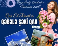 5* El Resort hoteldə Qax Şəki Qəbələ turu