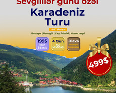 Sevgililər ÖZƏL TRABZON KARADENİZ. ŞHOPPİNG QRUP TURU