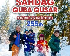 Quba Qusar Şahdağ turu, 3 günlük