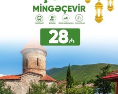 1 günlük Şəki Mingəçevir turu