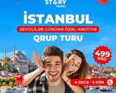 Sevgililər gününə özəl Istanbul turu