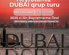 Beynalxalq qadınlar gününə özəl Dubai qrup turu