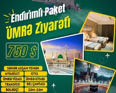 Ümrə Məkkə Mədinə ziyarəti ekonom paket