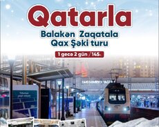 Qatarla Balakən Zaqatala Qax şəki