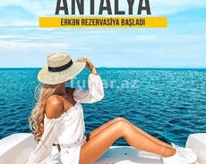 Antalya erkən Rezervasiya