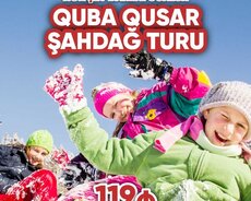 Quba Şahdağ Turu Full Paket 2 günlük