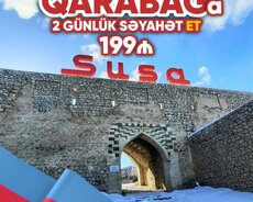 Şuşa Xankəndi Ağdam Əsgəran Laçın Xocalı turu