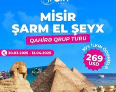 Misir-Şarm Al Şeyx Qahirə qrup turu