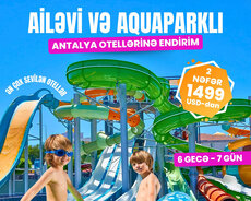 Antalyada Ailəvi Və Aquaparkli Turpaketlər