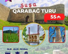 Xankəndi • Şuşa • Ağdam • Xocalı • Əsgəran turu