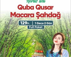 Quba turu Novruz bayramı 2 günlük Full paket