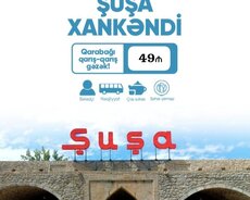 Şuşa - Xankəndi - Ağdam - Xocalı - Əsgəran Turu
