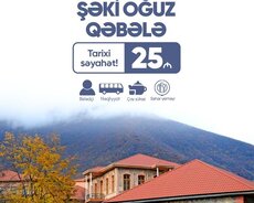 Şəki Oğuz Qəbələ turu