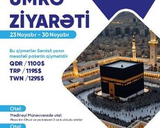 Ümrə Ziyarəti Noyabr ayinda