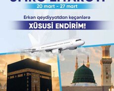 Ümrə Ziyarəti Mart ayinda