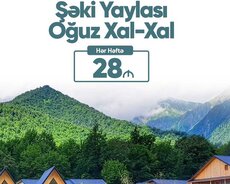 Şəki Yaylası Oğuz xal-xal turu