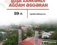 1 günlük Şuşa Xankəndi Xocalı Ağdam turu