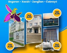 Ханкенди Шуша Лачин Зангилан Джебраильский тур