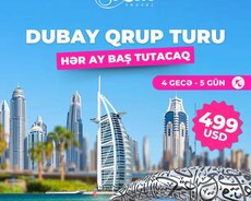 Lüks MACƏRA DOLU DUBAY-ABUDABİ QRUP TURU