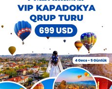 5* oteldə gecələmə ilə Kapadokya Vip qrup turu