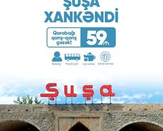 Şuşa Xankəndi Xocalı Ağdam Əsgəran turu
