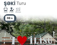 1 günlük Qax Şəki turu