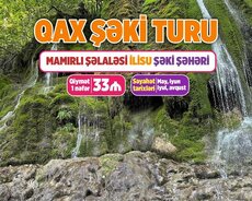 1 günlük Qax Şəki turu